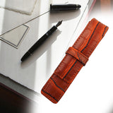 Maxbell Retro Style Pencil Case Pouch Pen Stationery Bag for Students Adults School Brown