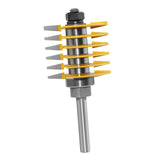 Maxbell Finger Joints Routers Bit Woodworking Milling Cutter for Tables Frames Shelve 8mm
