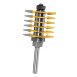Maxbell Finger Joints Routers Bit Woodworking Milling Cutter for Tables Frames Shelve 8mm