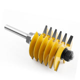 Maxbell Finger Joints Routers Bit Woodworking Milling Cutter for Tables Frames Shelve 8mm