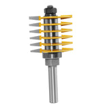 Maxbell Finger Joints Routers Bit Woodworking Milling Cutter for Tables Frames Shelve 12.7mm