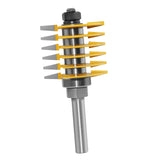 Maxbell Finger Joints Routers Bit Woodworking Milling Cutter for Tables Frames Shelve 12.7mm