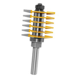 Maxbell Finger Joints Routers Bit Woodworking Milling Cutter for Tables Frames Shelve 12.7mm