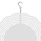 Maxbell Heat Sublimation Wind Chimes Blank, Metal Crafts Hollow Out Wind Turntable Round