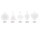 Maxbell Heat Sublimation Wind Chimes Blank, Metal Crafts Hollow Out Wind Turntable Round