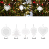 Maxbell Heat Sublimation Wind Chimes Blank, Metal Crafts Hollow Out Wind Turntable Round
