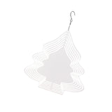 Maxbell Heat Sublimation Wind Chimes Blank, Metal Crafts Hollow Out Wind Turntable Xmas Tree