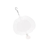 Maxbell Heat Sublimation Wind Chimes Blank, Metal Crafts Hollow Out Wind Turntable Pumpkin