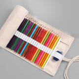 Maxbell Pencil Wrap Case Foldable Pencil Organizer Bag for Stationery Office 36 Slots