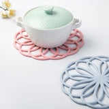 Maxbell 4Pcs Silicone Resin Casting Coaster Tools DIY Home Decor Crafts Handmade