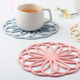 Maxbell 4Pcs Silicone Resin Casting Coaster Tools DIY Home Decor Crafts Handmade