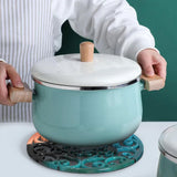 Maxbell 4Pcs Silicone Resin Casting Coaster Tools DIY Home Decor Crafts Handmade