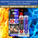 Maxbell Multi Purpose Metal Repair Glue Ab Adhesive Great Power High Heat Resistant