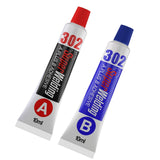 Maxbell Multi Purpose Metal Repair Glue Ab Adhesive Great Power High Heat Resistant