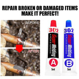 Maxbell Multi Purpose Metal Repair Glue Ab Adhesive Great Power High Heat Resistant
