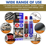 Maxbell Multi Purpose Metal Repair Glue Ab Adhesive Great Power High Heat Resistant