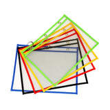 Maxbell 5x Arid Erase Pockets Sheet Protector Office Document File Ticket Holders