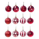 Maxbell 12x Christmas Balls Christmas Decorative Ball for Holiday Party Ornaments