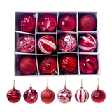 Maxbell 12x Christmas Balls Christmas Decorative Ball for Holiday Party Ornaments
