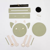 Maxbell Maxbell 1 Set DIY Shoulder Bag Making Materials Hand Woven Bag Crafts Projects Green