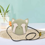 Maxbell Maxbell 1 Set DIY Shoulder Bag Making Materials Hand Woven Bag Crafts Projects Green