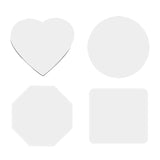 Maxbell Sublimation Blank Refrigerator Magnets DIY for Cabinets Restaurant Decor Heart