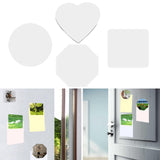 Maxbell Sublimation Blank Refrigerator Magnets DIY for Cabinets Restaurant Decor Heart