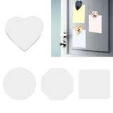 Maxbell Sublimation Blank Refrigerator Magnets DIY for Cabinets Restaurant Decor Heart