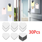 Maxbell Sublimation Blank Refrigerator Magnets DIY for Cabinets Restaurant Decor Heart