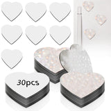 Maxbell Sublimation Blank Refrigerator Magnets DIY for Cabinets Restaurant Decor Heart