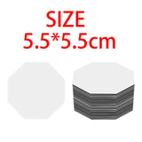 Maxbell Sublimation Blank Refrigerator Magnets DIY for Cabinets Restaurant Decor Hexagon