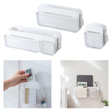 Maxbell Punch Free Storage Box Multifunctional Organizer for Pencil Dorm Living Room Small