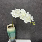 Maxbell Orchid Flowers Stem Plants Party Artificial Butterfly Phalaenopsis Flowers White