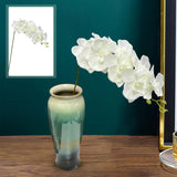 Maxbell Orchid Flowers Stem Plants Party Artificial Butterfly Phalaenopsis Flowers White