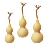 Maxbell Lucky Money Gourd Gourd Bottle Statue Hulu for Wine Cabinet Home Decoration 25-28cm