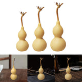 Maxbell Lucky Money Gourd Gourd Bottle Statue Hulu for Wine Cabinet Home Decoration 25-28cm