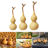 Maxbell Lucky Money Gourd Gourd Bottle Statue Hulu for Wine Cabinet Home Decoration 25-28cm