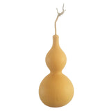 Maxbell Dried Gourd Water Bottle Satute Gourd Hip Flasks Shape Wu Lou for Office 9-12CM