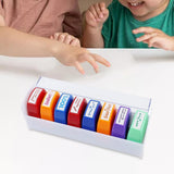 Maxbell 8Pcs Teacher Stamps Colorful Set Self Inking for Reward School Supplies