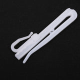 Maxbell 300x Curtain Tape Clip Hook Adjustable Bedroom Hanger Deep Pinch Pleat Hook 9cm