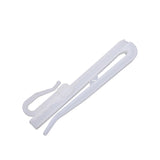 Maxbell 300x Curtain Tape Clip Hook Adjustable Bedroom Hanger Deep Pinch Pleat Hook 9cm