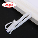 Maxbell 300x Curtain Tape Clip Hook Adjustable Bedroom Hanger Deep Pinch Pleat Hook 9cm