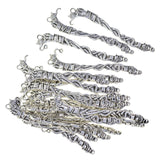 Maxbell 20Pcs Bookmarks Book Hooks Retro with Hoop Charms for Family Adults Office