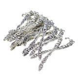 Maxbell 20Pcs Bookmarks Book Hooks Retro with Hoop Charms for Family Adults Office