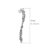 Maxbell 20Pcs Bookmarks Book Hooks Retro with Hoop Charms for Family Adults Office