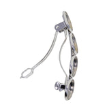 Maxbell 5Pcs Hair Clips Blank Hairgrip Hair Barrettes Base Setting 12mm Hairpin