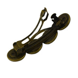 Maxbell 5Pcs Hair Clips Blank Hairgrip Hair Barrettes Base Setting 12mm Hairpin