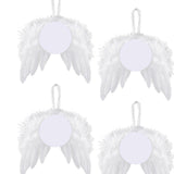Maxbell 12x Angel Hanging Chic Pendant for DIY Holiday Wedding round