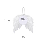 Maxbell 12x Angel Hanging Chic Pendant for DIY Holiday Wedding round