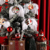 Maxbell 12x Angel Hanging Chic Pendant for DIY Holiday Wedding round